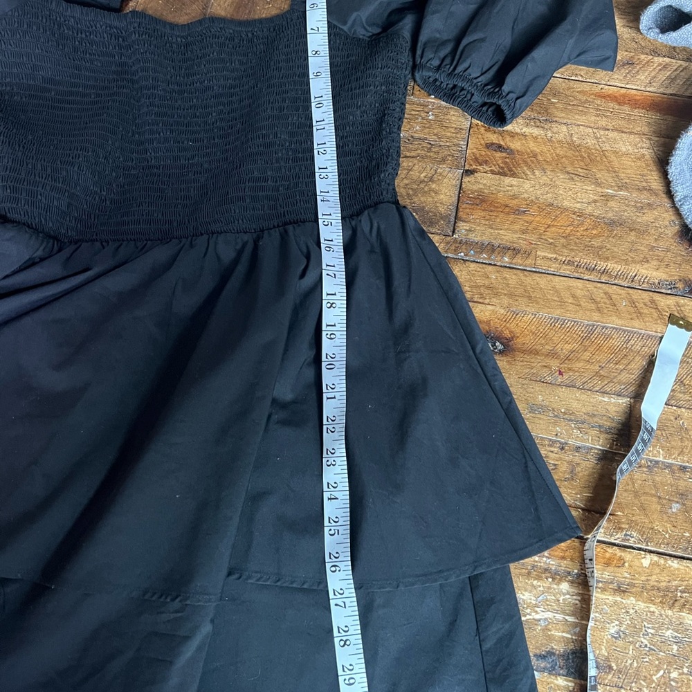 Express Black Long Sleeve Dress - Picture 6 of 7